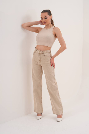 Kadın Slouchy Jeans Pantolon