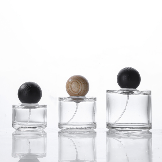 Glass perfume bottle