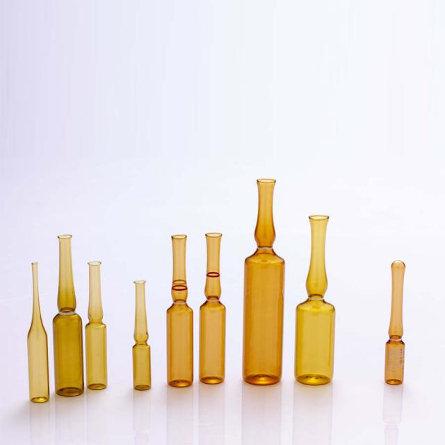 Pharmaceutical borosilicate glass ampoules