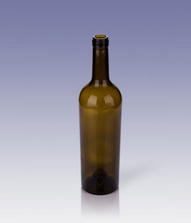 Brown glass wine bottles (Bordeaux)