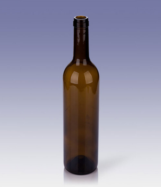 Brown glass wine bottles (Rhine)