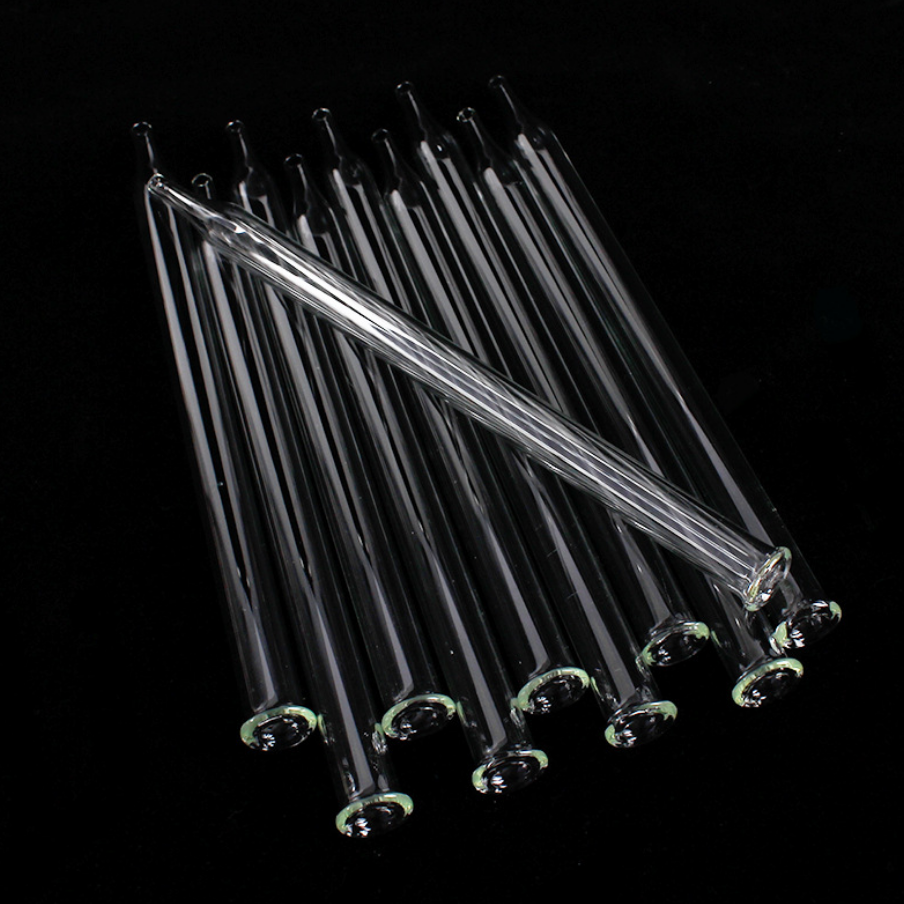 Cuspidal head glass dropper