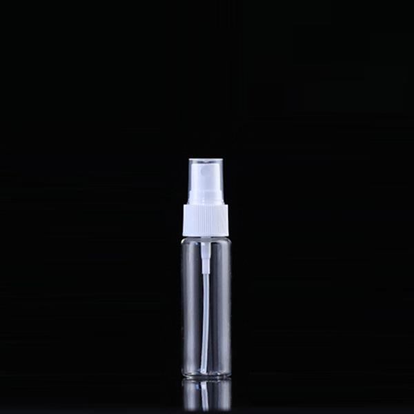 Clear PET plastic spray bottles