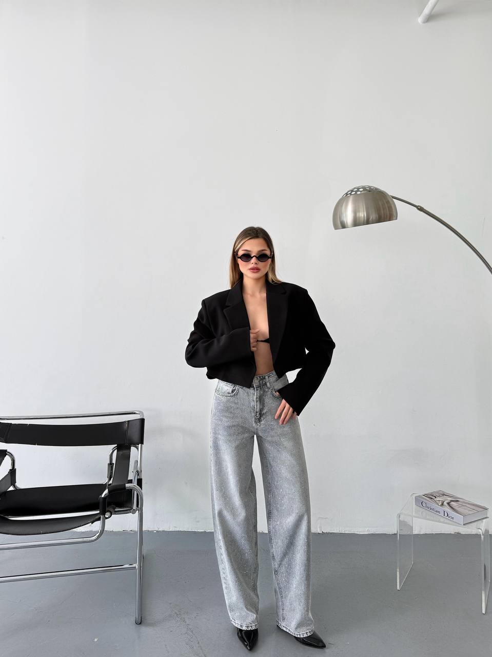 Kadın Baggy Jean Pantolon